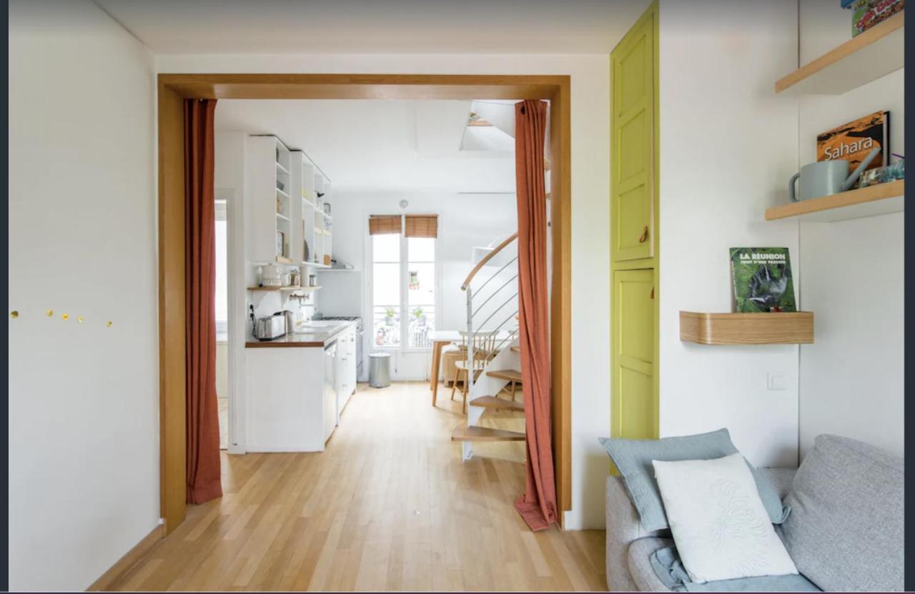 Paris Petit Appartement Lumineux Et Atypique 외부 사진